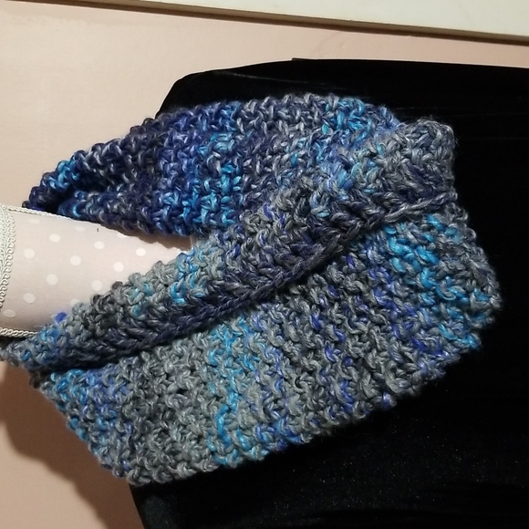 Accessories - Hand knit infinity scarf